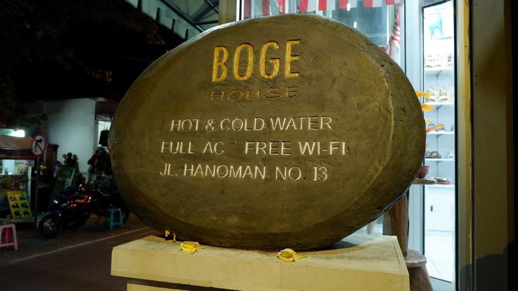 Boge House Hotell Ubud Eksteriør bilde